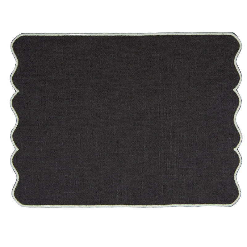 Los Encajeros Valver Brown Cocktail Napkin (Set of 4) - The Mayfair Hall