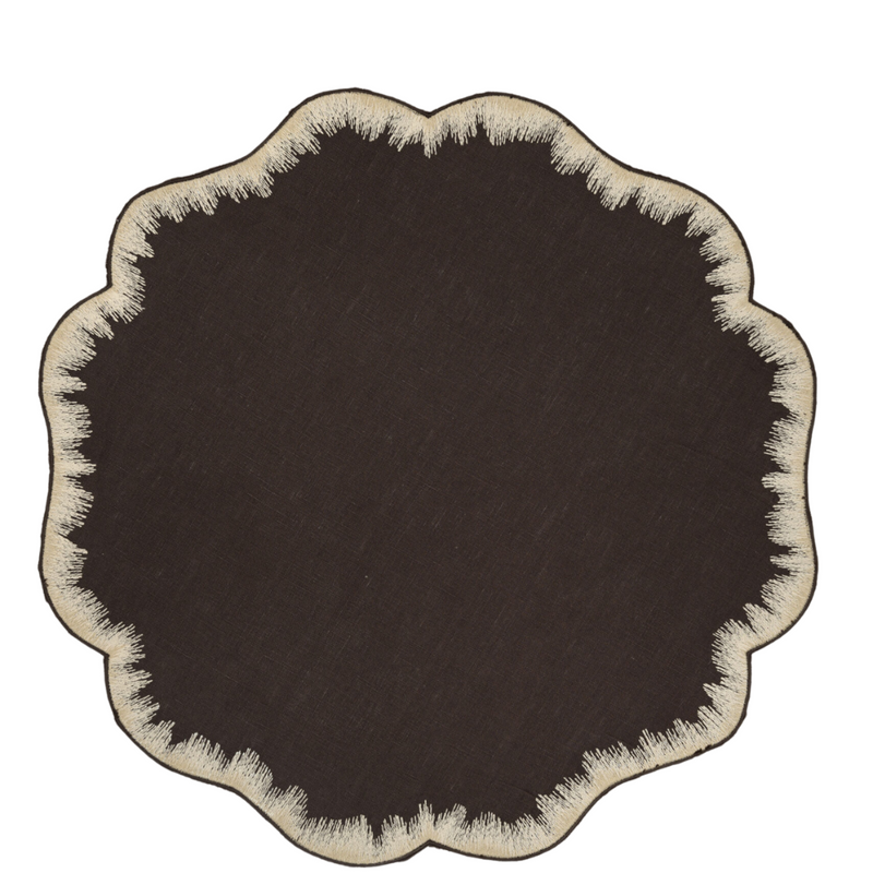 Los Encajeros Valver Brown Placemat (Set of 4) - The Mayfair Hall