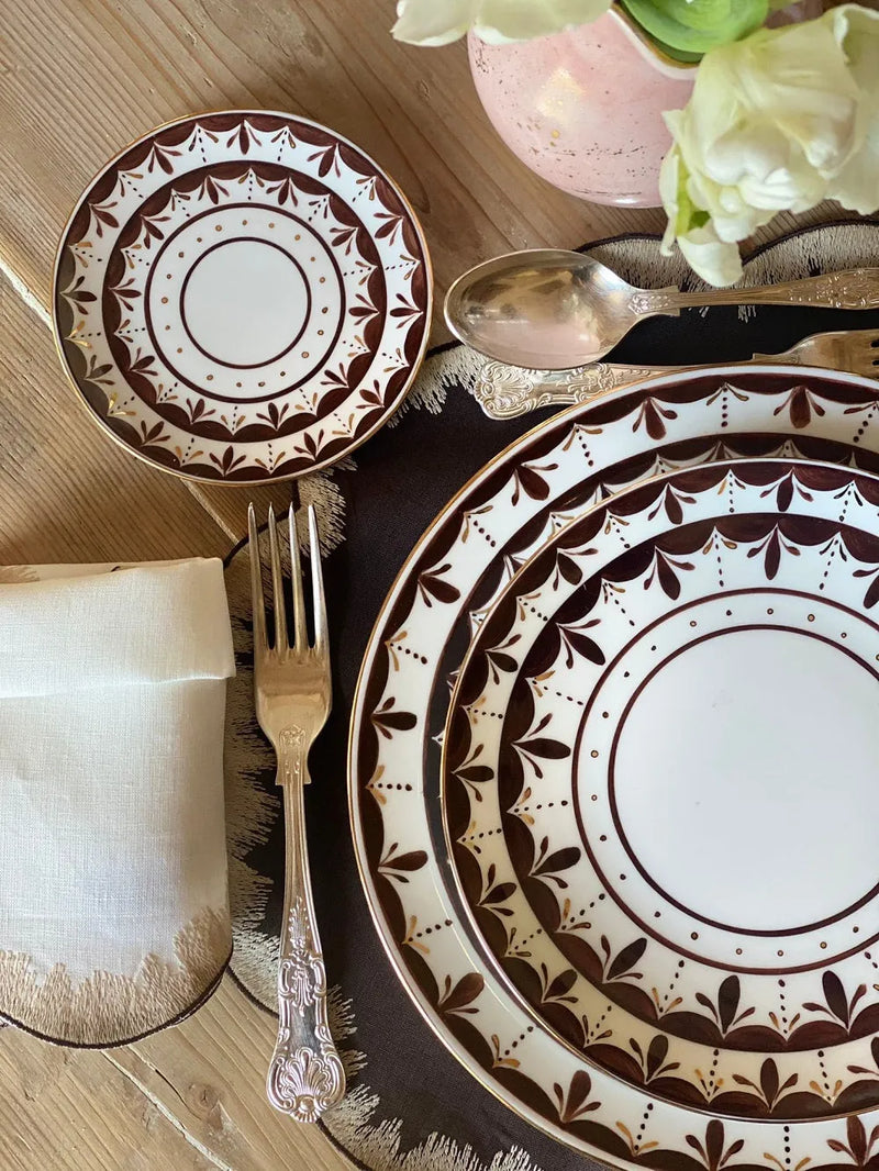 Los Encajeros Valver Brown Placemats (Set of 4) - The Mayfair Hall