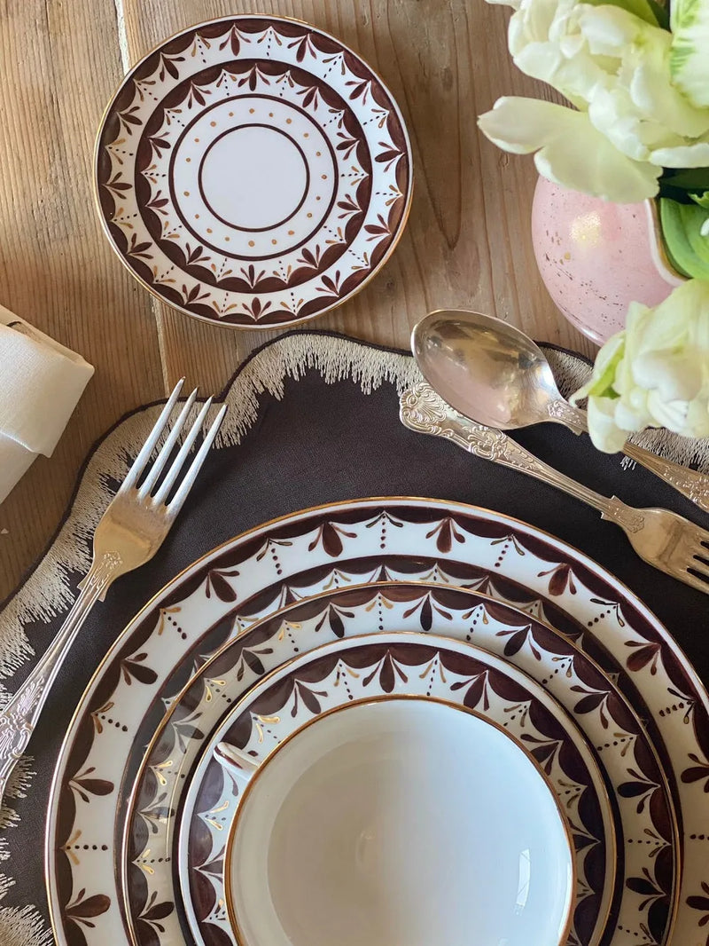 Los Encajeros Valver Brown Placemats (Set of 4) - The Mayfair Hall