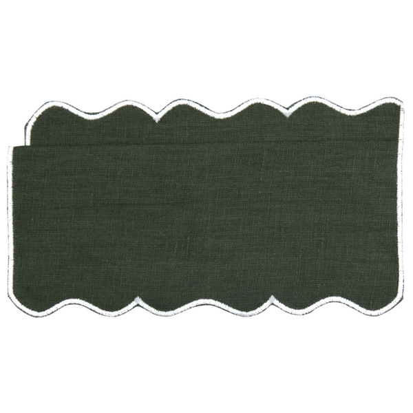 Los Encajeros Valver Green Cocktail Napkins ( Set of 4) - Sold Out - The Mayfair Hall