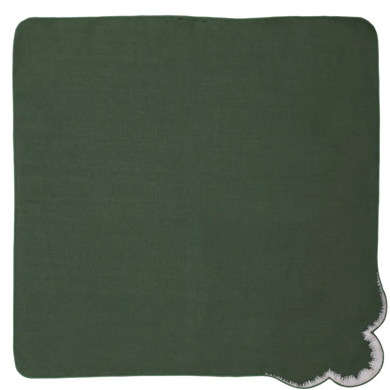 Los Encajeros Valver Green Napkin (Set of 4) - The Mayfair Hall