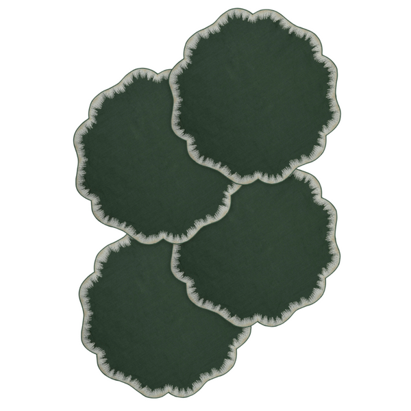Los Encajeros Valver Green Placemat (Set of 4) - The Mayfair Hall