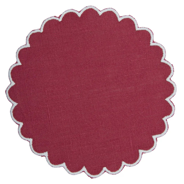 Los Encajeros Zurbano Cardenal Coasters (Set of 4) - The Mayfair Hall