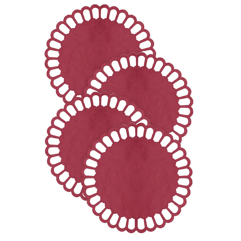 Los Encajeros Zurbano Cardenal Placemats (Set of 4) - The Mayfair Hall