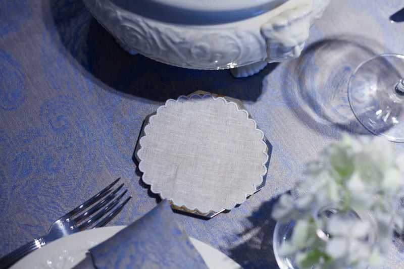 Los Encajeros Zurbano Eco Coasters (Set of 4) - The Mayfair Hall
