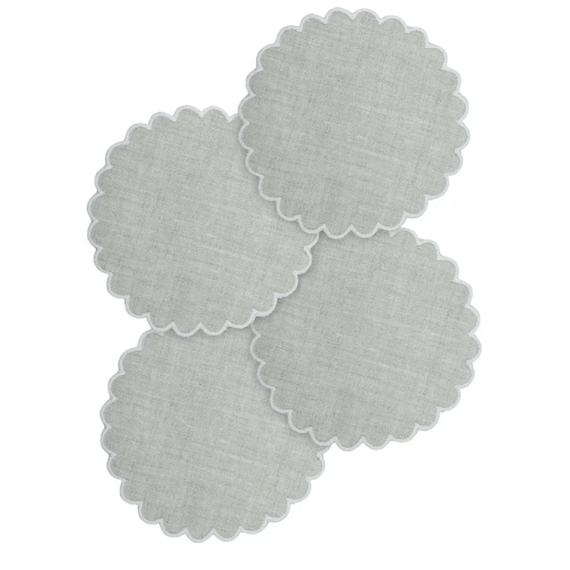 Los Encajeros Zurbano Eco Coasters (Set of 4) - The Mayfair Hall