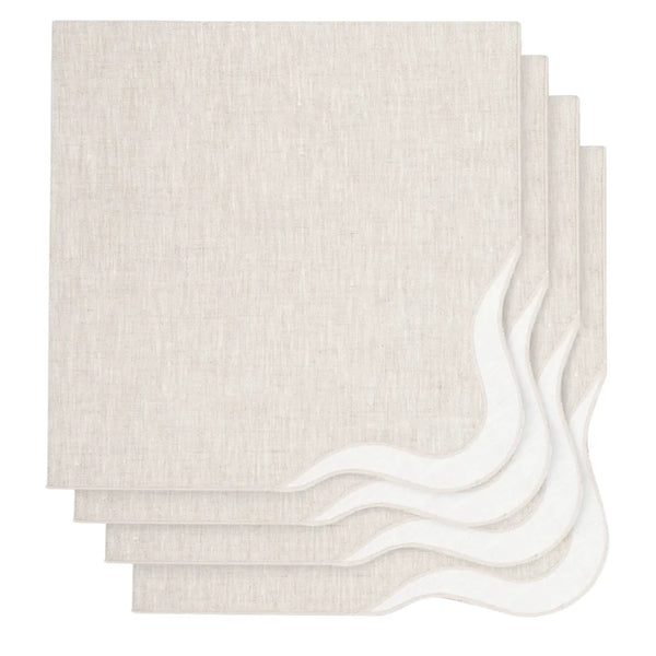 Los Encajeros Zurbano Eco Napkin (Set of 4) - The Mayfair Hall