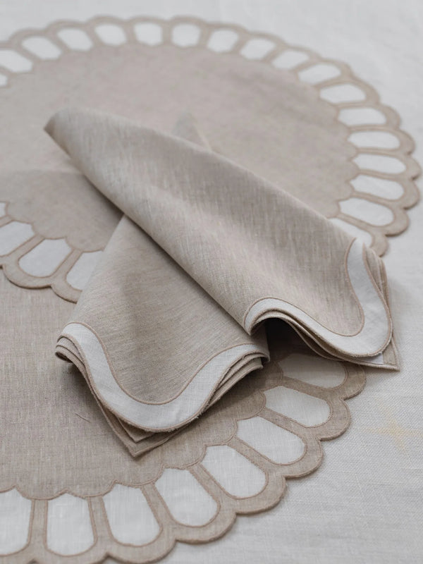 Los Encajeros Zurbano Eco Placemats (Set of 4) - The Mayfair Hall