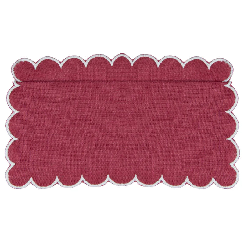 Los Encajeros Zurbano Cardenal Cocktail Napkins (Set of 4) - The Mayfair Hall